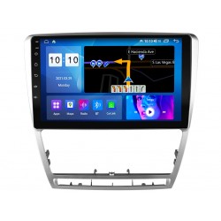 SKODA OCTAVIA - 10.1" МУЛТИМЕДИЯ / Навигация android 16 светлосива